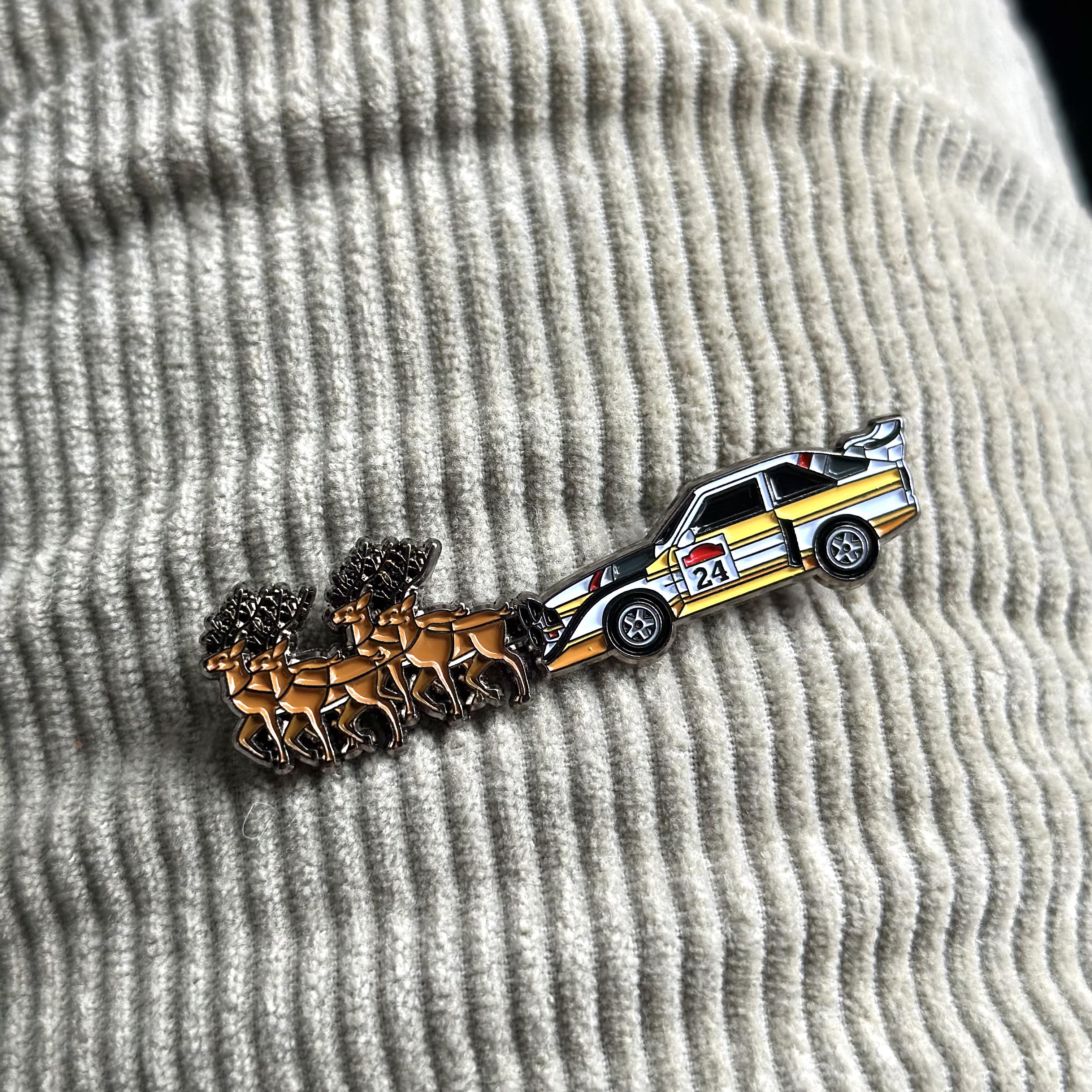 audi s1 christmas pin