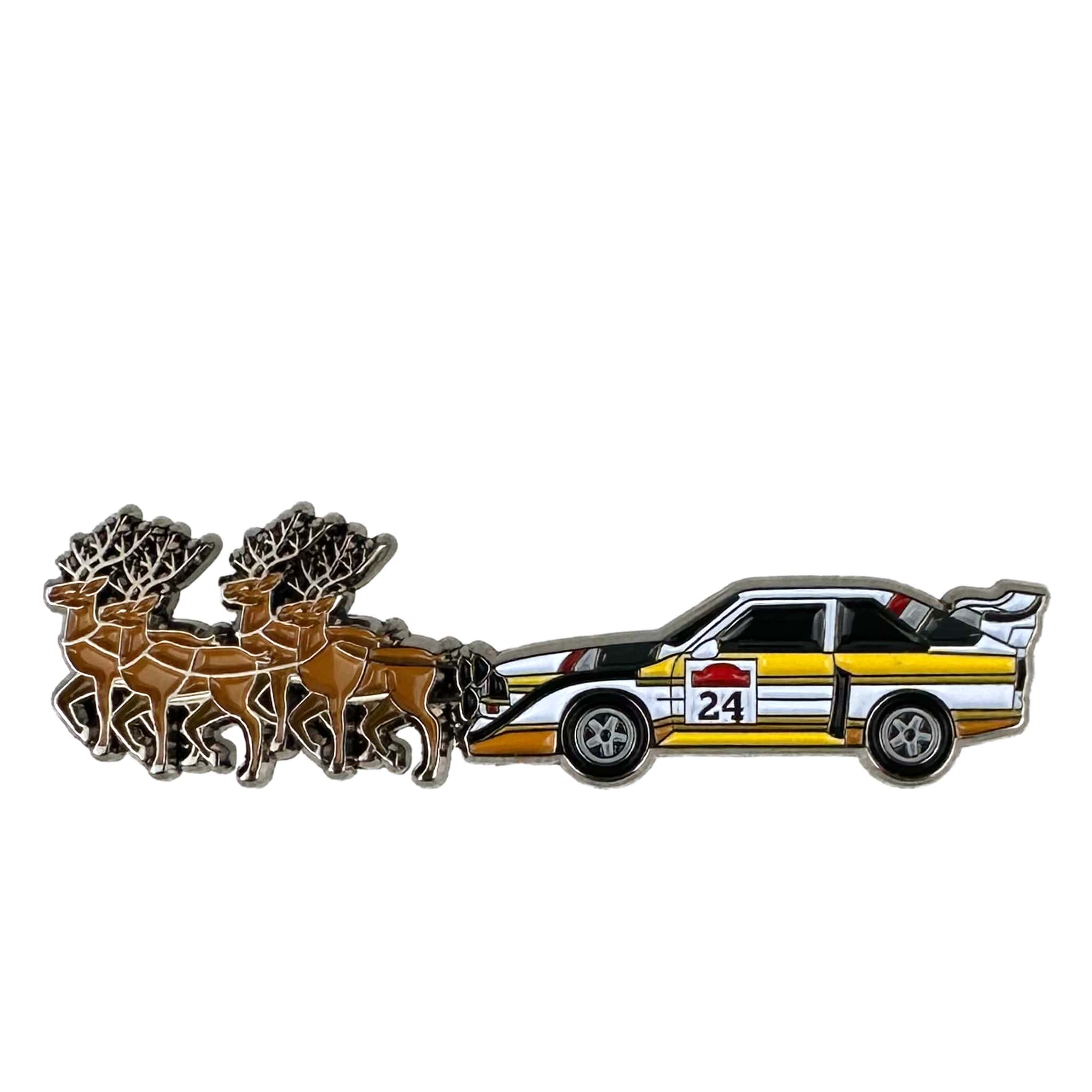 audi sport quattro s1 christmas pin