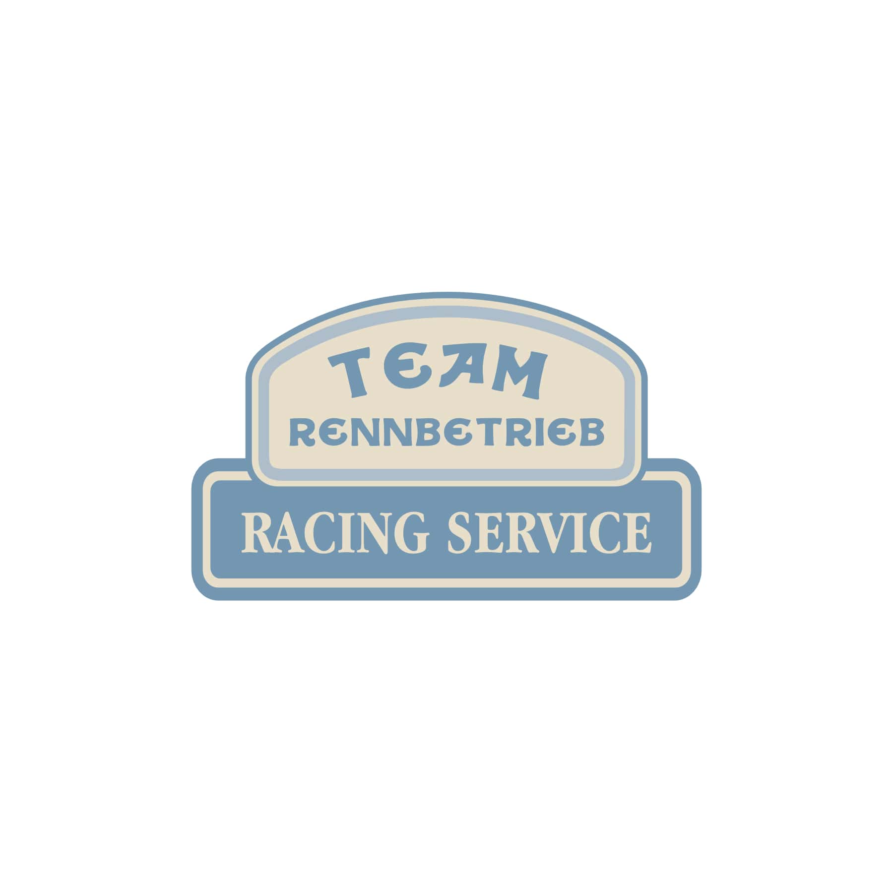 rennbetrieb racing service rennbetrieb trophy sticker